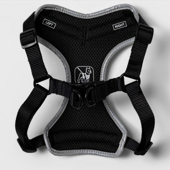 Skeleton Glow-in-the-Dark Reflective Dog Harness Hyde and Eek Punk Costume - Picture 4 of 4